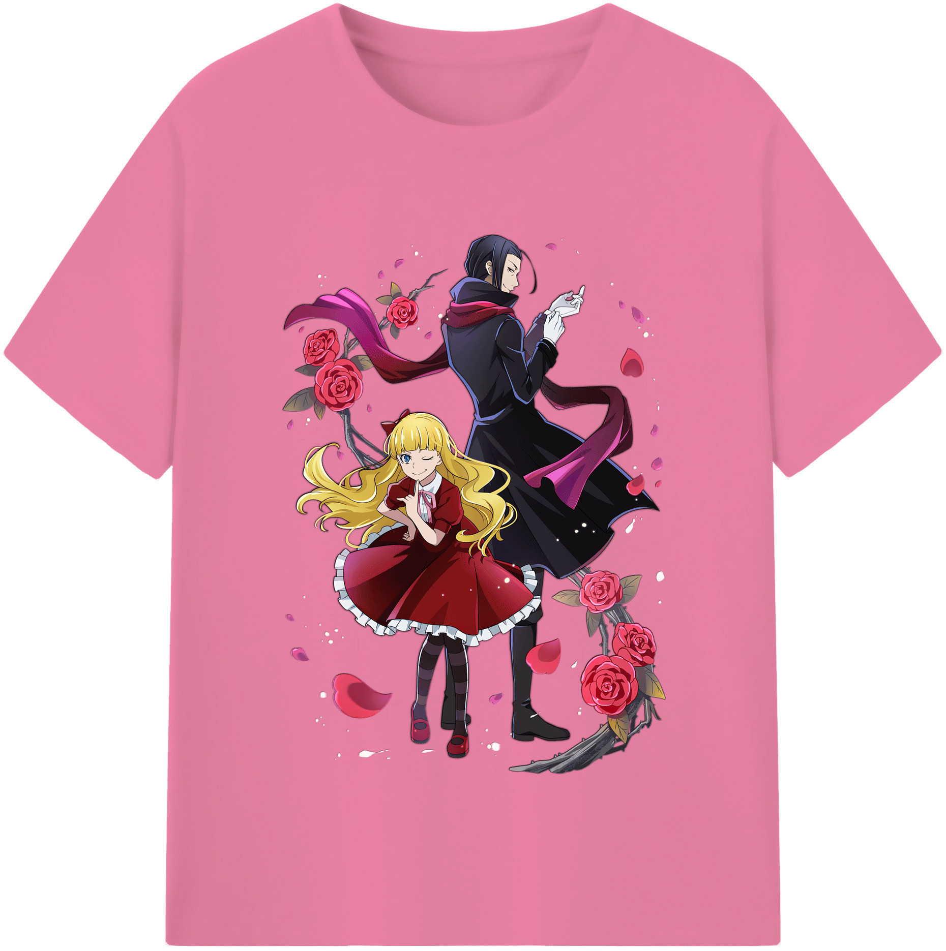 （画像用） 文豪ストレイドッグス Bungo Stray Dogs 綿100％半袖Tシャツ（フロントプリント）